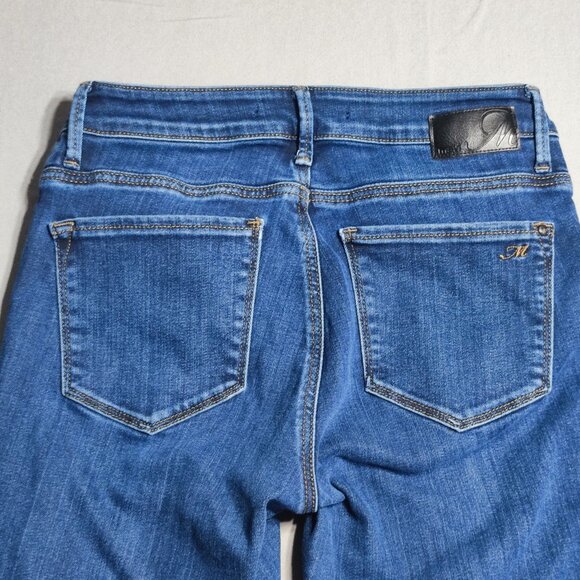 Mavi Jeans classic style ankle women's size 28/29 denim blue, stretch - Picture 4 of 13